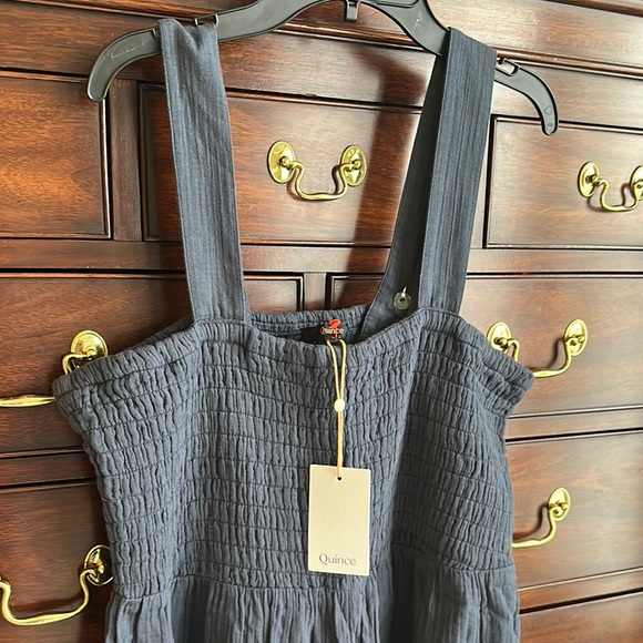 Quince Pants - Quince Dark Gray Sleeveless Jumpsuit